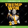 Donald Trump Won 2024 PNG, Trump Election Inauguration PNG Donald Trump Won 2024 PNG, Trump Election Inauguration PNG