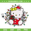 Hello Kitty Christmas Lights SVG PNG, Sanrio Kitty Xmas SVG Hello Kitty Christmas Lights SVG PNG, Sanrio Kitty Xmas SVG