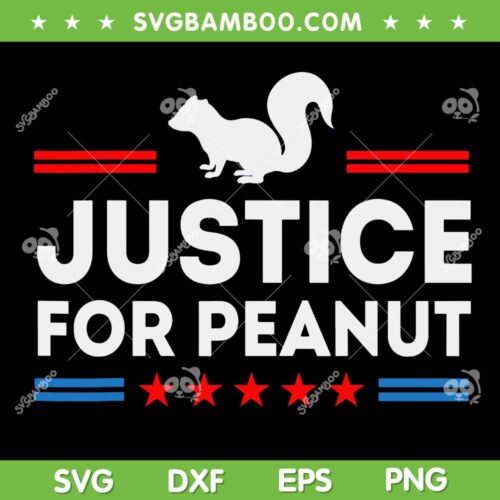 Justice For Peanut SVG PNG, The Squirrels 2024 SVG