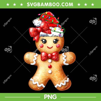 Cute Gingerbread Santa Pajamas PNG, Gingerbread Man Santa Hat Merry Christmas PNG Cute Gingerbread Santa Pajamas PNG, Gingerbread Man Santa Hat Merry Christmas PNG