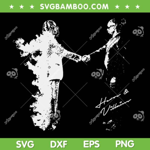 Heroes and Villains SVG PNG, 2024 Metro Boomin Heroes and Villains SVG