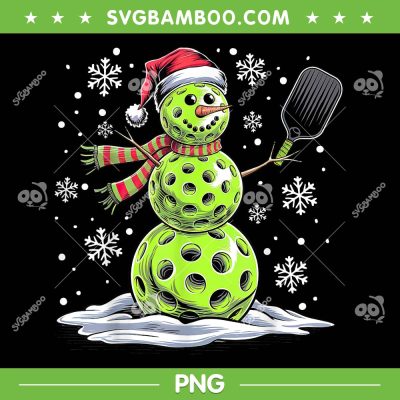 Pickleball Snowman PNG, Christmas Pickleball Santa Hat PNG, Funny Football Snowman Xmas PNG Pickleball Snowman PNG, Christmas Pickleball Santa Hat PNG, Funny Football Snowman Xmas PNG