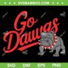 Go Dawgs SVG PNG, Funny Bulldog Football Vintage SVG, Classic Bulldog Go Dawgs DXF SVG PNG EPS