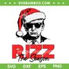 Trump Rizz The Season SVG, Christmas Humorous Trump Santa SVG PNG Trump Rizz The Season SVG, Christmas Humorous Trump Santa SVG PNG