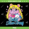 Sailor Moo Deng PNG, Funny Hippo Moo Deng Cute Anime PNG, Sailor Moon Moo Deng PNG
