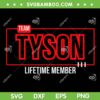 Team TYSON SVG PNG, Vintage Mike Tyson Personalized Name SVG Team TYSON SVG PNG, Vintage Mike Tyson Personalized Name SVG