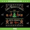 That Wasn't Very Data Driven PNG, Funny Christmas Quote Ugly Christmas PNG