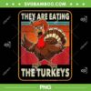They Are Eating The Turkeys PNG, Funny Trump Turkey Thanksgiving PNG They Are Eating The Turkeys PNG, Funny Trump Turkey Thanksgiving PNG