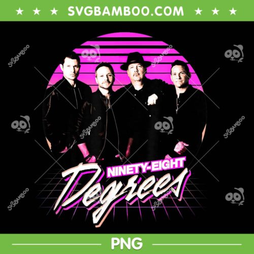 Ninety Eight Degrees PNG, 98 Degrees Band Throwback PNG
