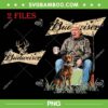 Trump Hunting Budweiser Beer PNG, Trump With Dog Duck Waterfowl Hunting PNG