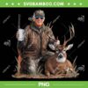 Trump Deer Hunting PNG, Donald Trump Old School Camouflage PNG