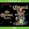 Trump Hunting Corona Extra Beer PNG, Trump With Dog Hunting Duck Waterfowl PNG