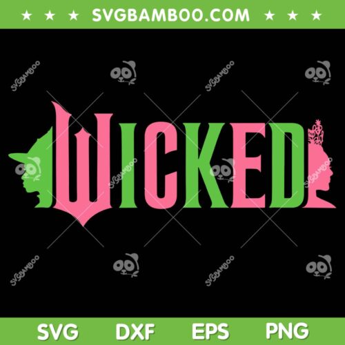 Wicked Movie 2024 SVG, Change For Good Wicked Logo SVG PNG