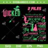 Wicked The Musical SVG PNG, Wicked Movie Quote SVG