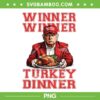 Trump Winner Winner Turkey Dinner PNG, Funny Trump Thanksgiving 2024 PNG