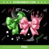 Pink Goes Good with Green PNG, Women Girls Wicked Bow PNG Pink Goes Good with Green PNG, Women Girls Wicked Bow PNG