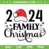 2024 Family Christmas SVG, Family Merry Xmas Pajamas SVG PNG