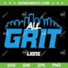 All Grit Detroit City Skyline SVG, Detroit Lions All Grit SVG PNG All Grit Detroit City Skyline SVG, Detroit Lions All Grit SVG PNG
