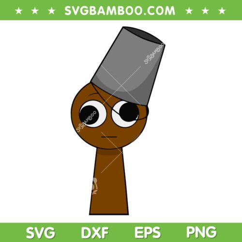 Sprunki Brud SVG, Kids Sprunki Incredibox Game SVG PNG