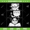Cool Shonen DandaDan SVG, Manga Anime DandaDan Characters SVG PNG