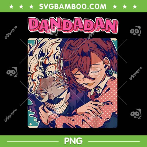 Cool Shonen DandaDan PNG, Manga Anime DandaDan in Love PNG