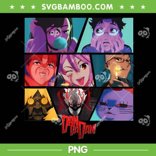 Cool Shonen DandaDan PNG, Manga Anime DandaDan Poster PNG