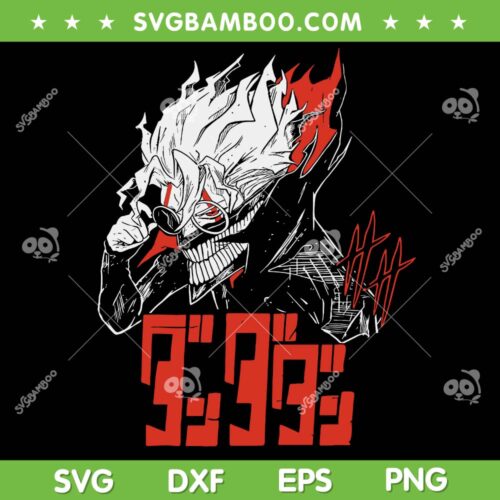 Cool Shonen DandaDan SVG, Manga Anime DandaDan SVG PNG