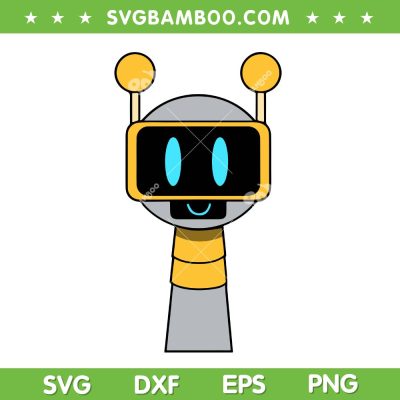 Fun Bot Sprunki SVG, Incredibox Sprunki Game Character SVG PNG Fun Bot Sprunki SVG, Incredibox Sprunki Game Character SVG PNG
