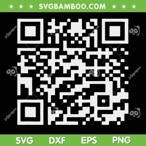 Trump 45 47 QR Code SVG, Funny QR President Trump Dancing Code SVG PNG