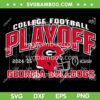 Georgia Bulldogs College Playoff CFP 2024 SVG, Georgia Football Helmet SVG PNG PNG