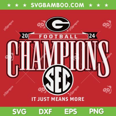 Georgia Bulldogs SEC Champs 2024 SVG, Georgia Football Championship 2024 SVG PNG Georgia Bulldogs SEC Champs 2024 SVG, Georgia Football Championship 2024 SVG PNG