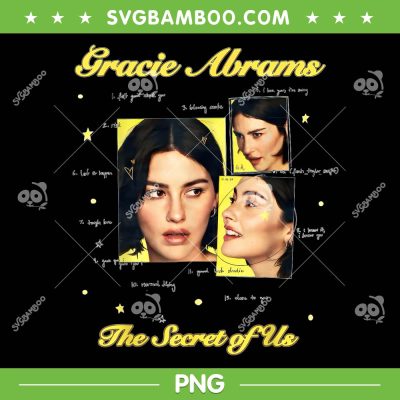 Gracies Abrams The Secrets of Us PNG, Gracies Abrams Album PNG