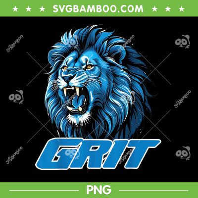 Grit Detroit Lions PNG, Lions Blue Football PNG Grit Detroit Lions PNG, Lions Blue Football PNG