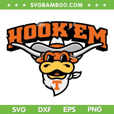 Hook'em Texas SVG, Hook'em Longhorns Football SVG PNG Hook'em Texas SVG, Hook'em Longhorns Football SVG PNG
