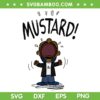 Mustard Lamar TV Off Parady SVG PNG, I Love Kendrick Vintage SVG