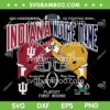 Indiana Hoosiers at Notre Dame Fighting Irish SVG, Indiana vs Notre Dame College Football Playoff 2024-2025 SVG PNG Indiana Hoosiers at Notre Dame Fighting Irish SVG, Indiana vs Notre Dame College Football Playoff 2024-2025 SVG PNG