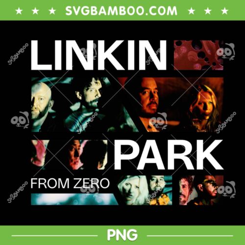 Linkin Park Photo Grid PNG, 2024 Linkin Park Tour PNG