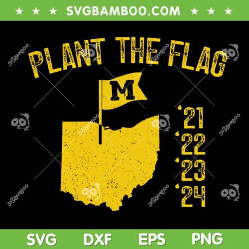 Michigan Plant The Flag SVG PNG, Michigan 21 22 23 24 SVG, Michigan 4 0 DXF SVG PNG EPS