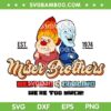 Miser Brothers Heating and Cooling SVG, Heat Miser and Snow Miser SVG PNG