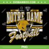 Notre Dame Fighting Irish Sugar Bowl PNG, Notre Dame Football CFP 2024-2025 Vintage PNG