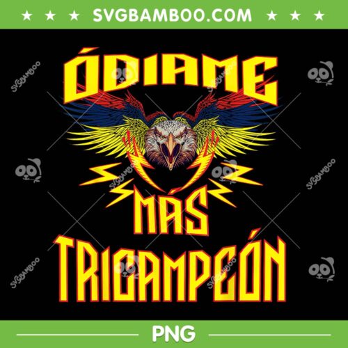Odiame mas Tricampeon PNG, America Tricampeon Champions 2024 PNG