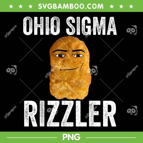Ohio Sigma Rizzler PNG, Funny Ohio Map Meme PNG