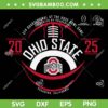 Ohio State Buckeyes Rose Bowl 2024 2025 SVG, Ohio State Football Rose Bowl SVG PNG