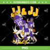Justin Jefferson Retro PNG, Minnesota Vikings Justin Design 90s PNG Justin Jefferson Retro PNG, Minnesota Vikings Justin Design 90s PNG