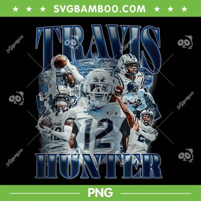Retro Travis Hunter PNG, Vintage Lover Colorado Buffaloes Design 90s PNG