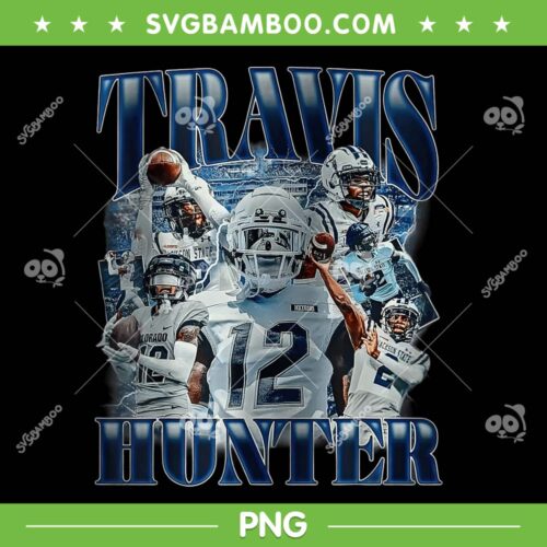 Retro Travis Hunter PNG, Vintage Lover Colorado Buffaloes Design 90s PNG