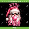 Santa Rizz The Season PNG, Funny Pink Santa Rizzler PNG, Christmas Rizzmas PNG