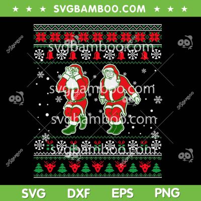 Santa Griddy Christmas SVG, Ugly Christmas Santa Claus Dancing SVG PNG, Griddy Pose Santa Claus SVG PNG Santa Griddy Christmas SVG, Ugly Christmas Santa Claus Dancing SVG PNG, Griddy Pose Santa Claus SVG PNG