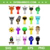 Sprunki Characters SVG Bundle, Kids Cute Sprunki 20 Toys Bundle SVG Sprunki Characters SVG Bundle, Kids Cute Sprunki 20 Toys Bundle SVG
