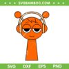 Sprunki Oren SVG, Incredibox Sprunki Game Character SVG PNG Sprunki Oren SVG, Incredibox Sprunki Game Character SVG PNG